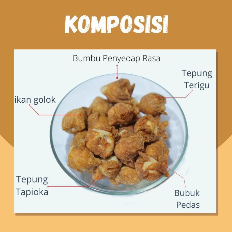 

Cuanki siomay kering tenggiri
