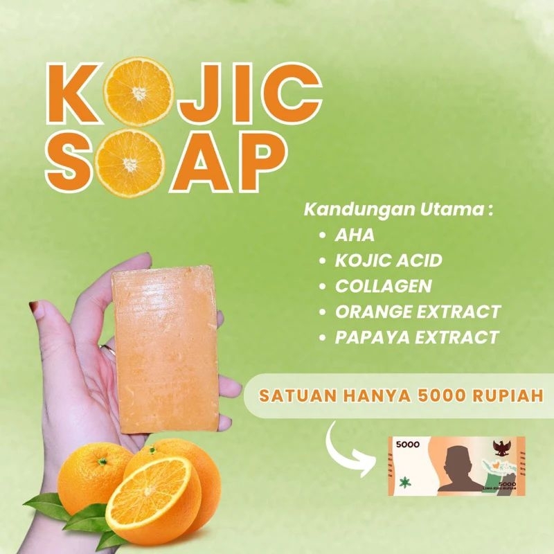 KOJIC SABUN KOJIC ORIGINAL SABUN 5000