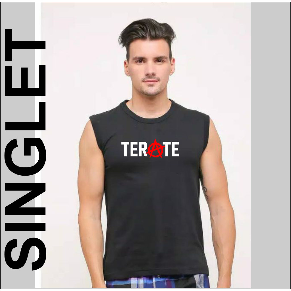 kaos SINGLET SH TERATE HITAM