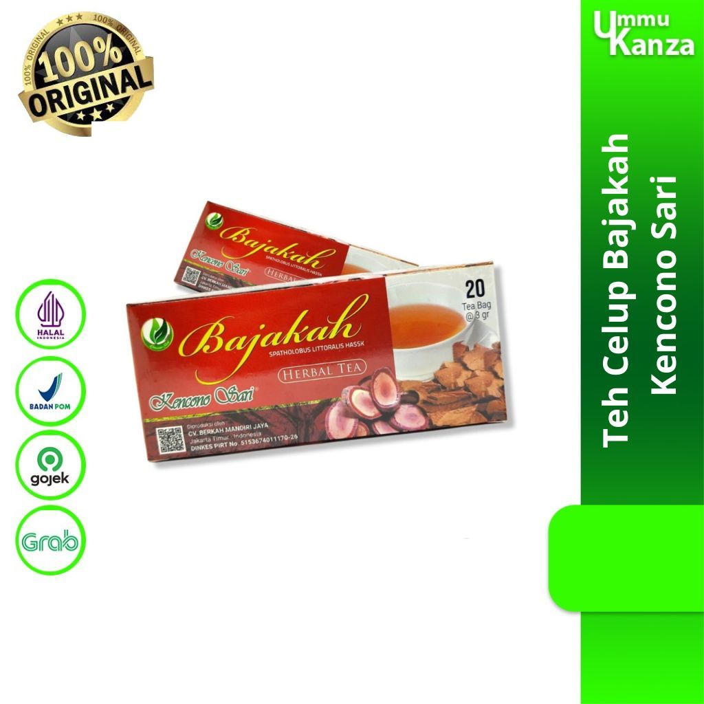 

Teh Celup Bajakah Kencono Sari 20 Pouch Asli Akar Bajakah Kalimantan Original
