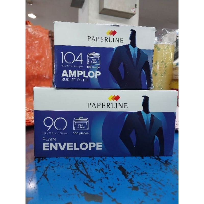 

'Amplop Putih PaperLine 104 Dan 90 / isi 100 Lembar