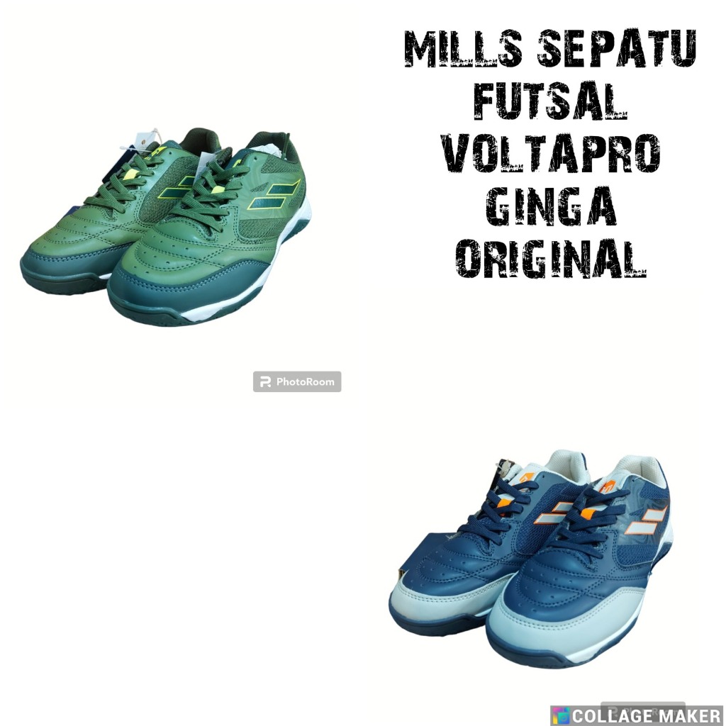 SEPATU FUTSAL MILLS VOLTAPRO GINGA ORIGINAL