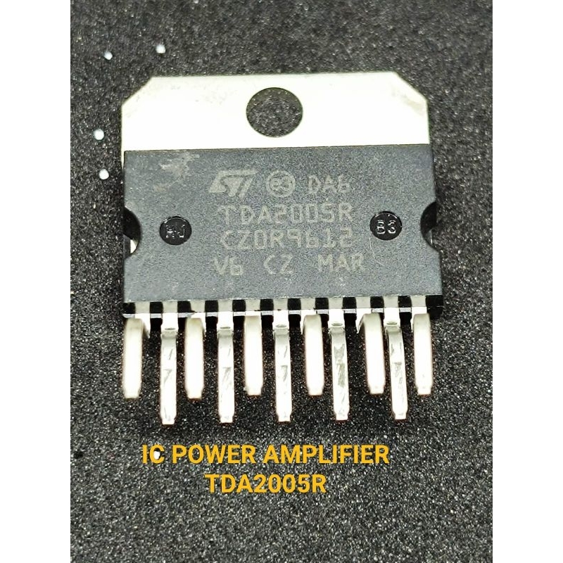 IC POWER AMPLIFIER TDA2005R TDA2005 TDA 2005 ST /  ic audio amplifier tda2005
