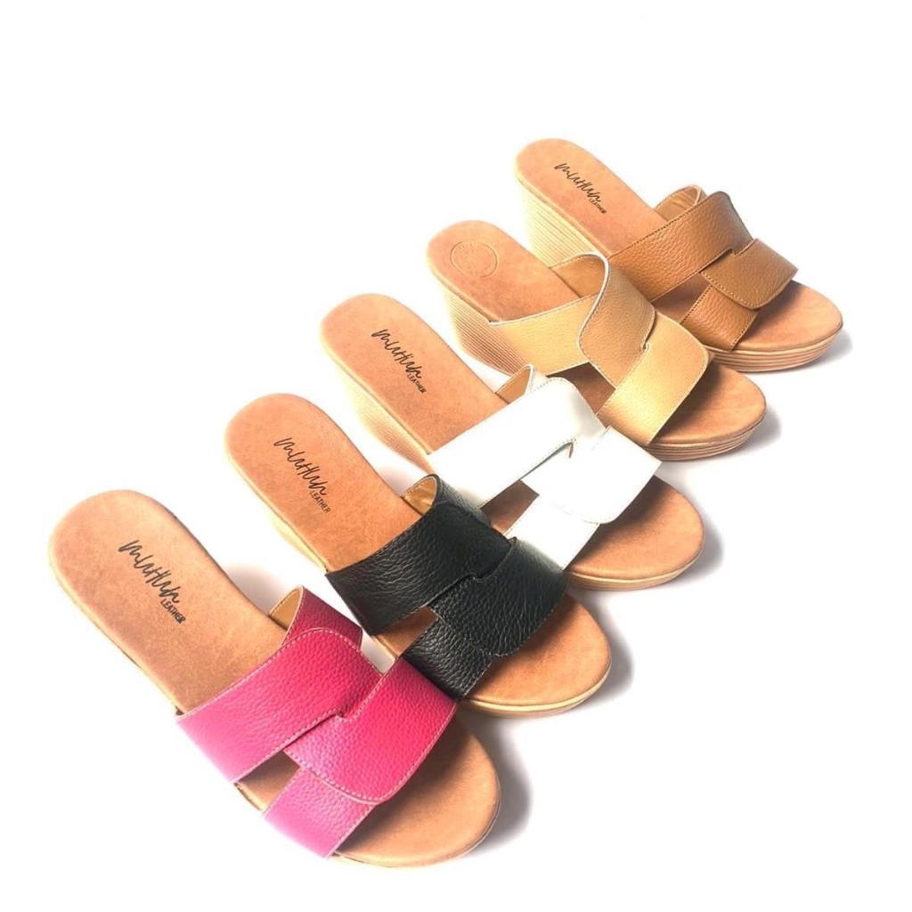 MHN Leather - Sandal Kulit Asli Wanita Alas Sandal Kulit Wanita