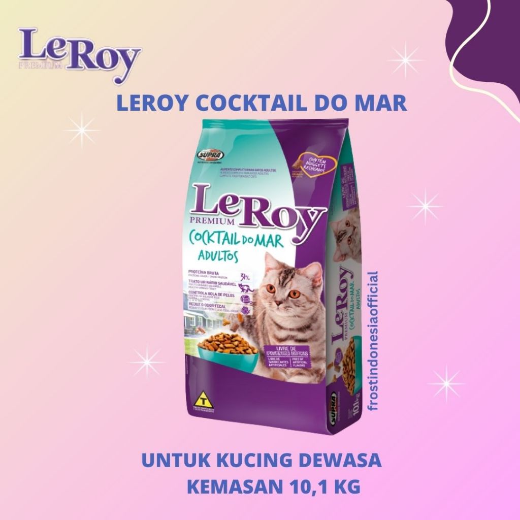 Leroy Cocktail Do Mar Adult / Cat Food Healthy Urinary Tract - 10,1 kg