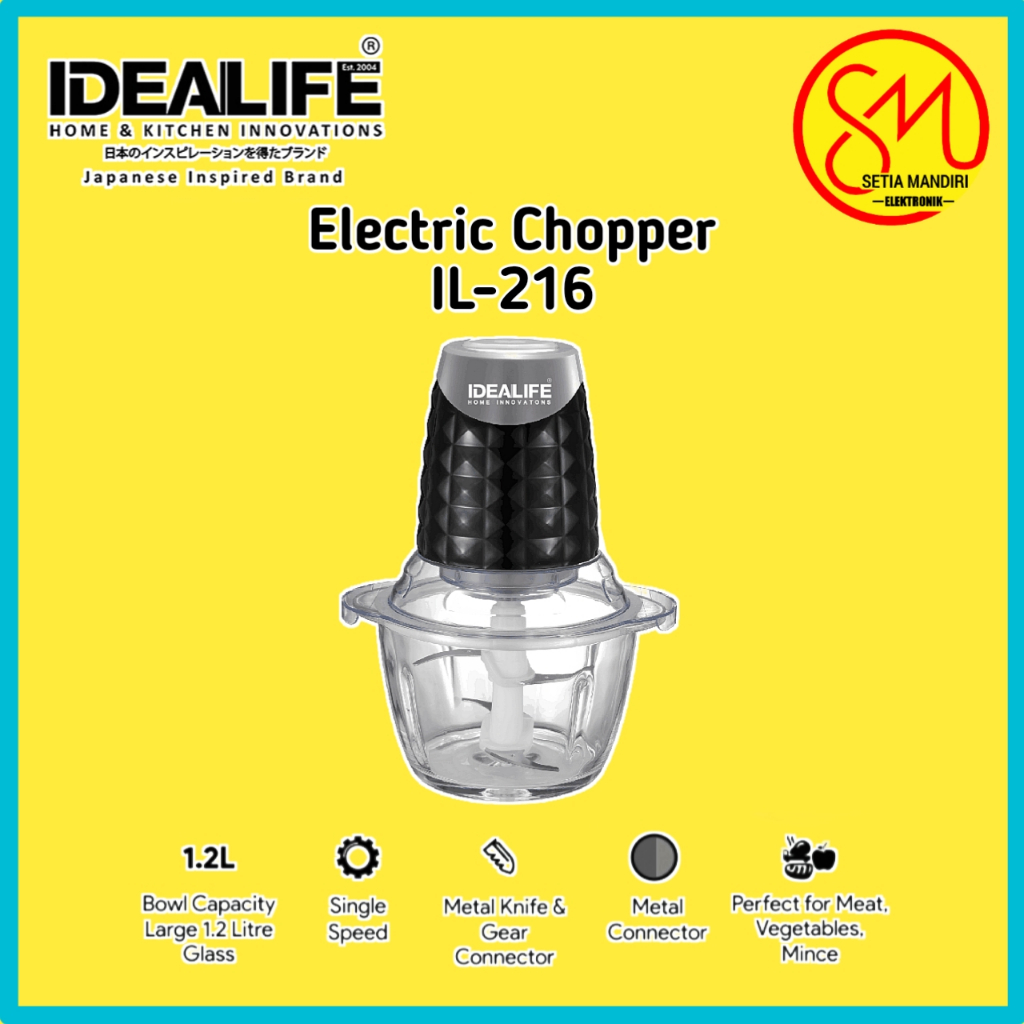 idealife IL-216 Penggiling Listrik