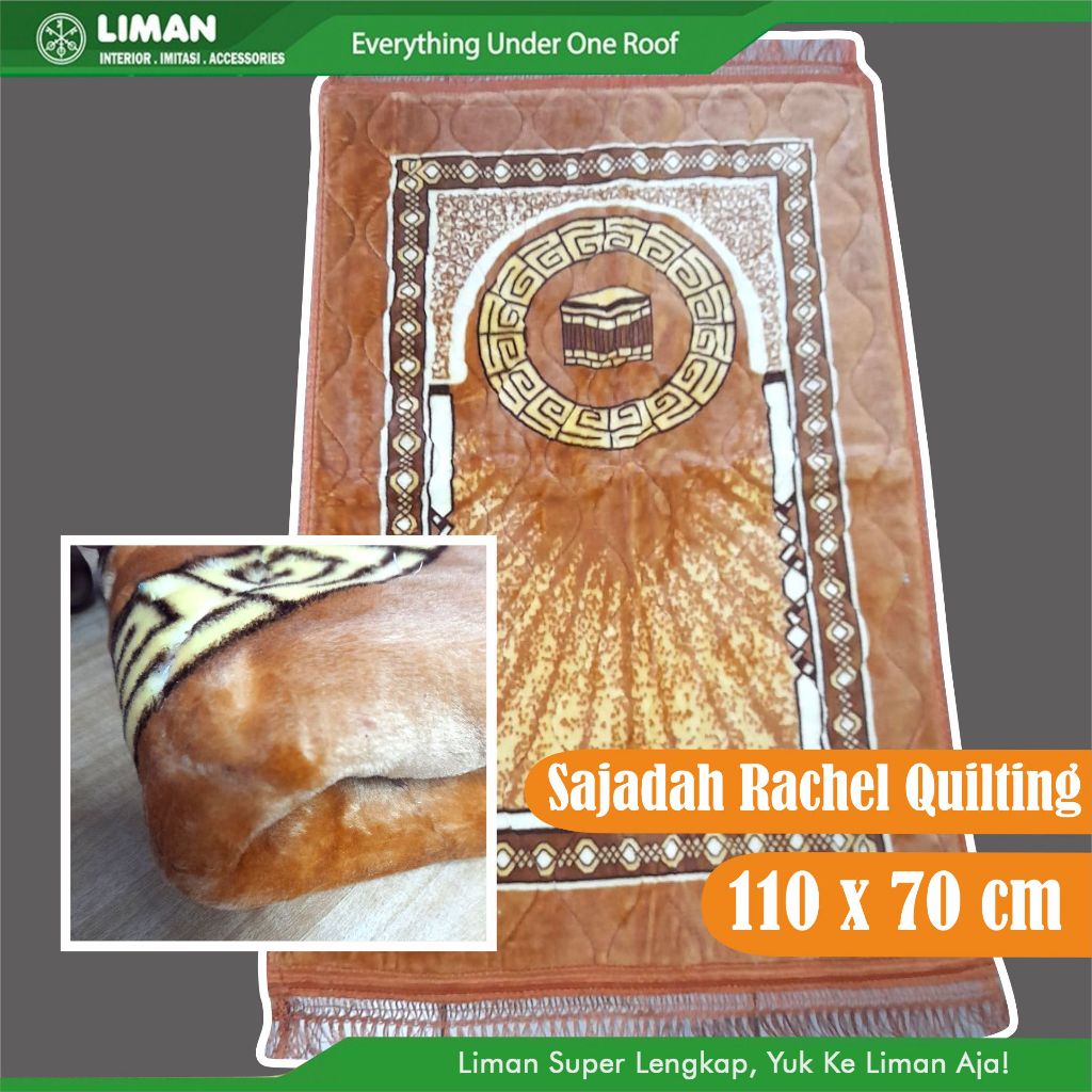 Sajadah Rachel Quilting / Sajadah Tebal Empuk