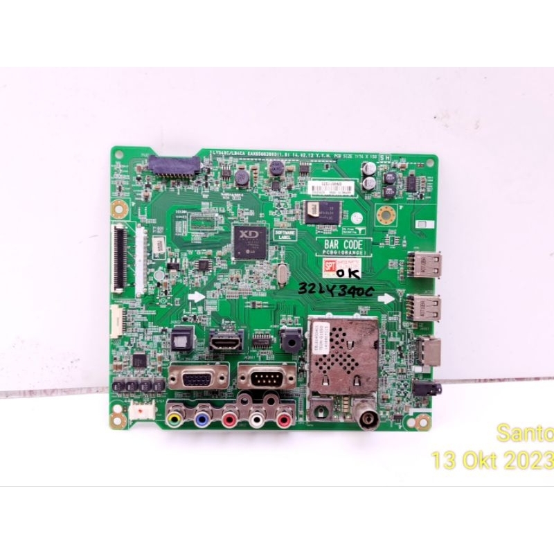 MB-MAINBOARD TV LED LG 32LY340C DIGITAL TV
