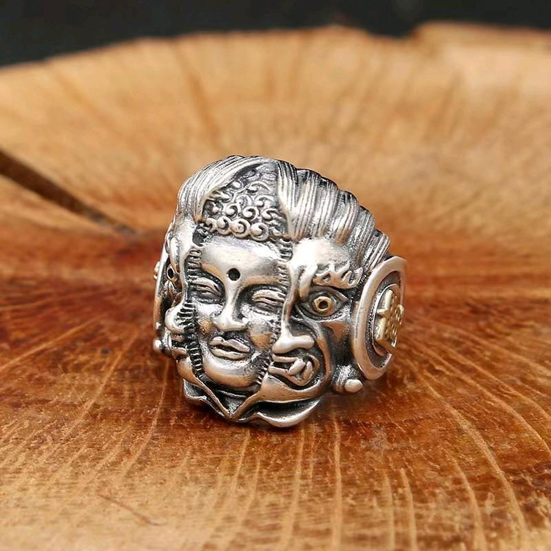Cincin Budha Devil - Chiba Mens Domineering Buddha End The Devil Emerge From The Buddha And The Devi