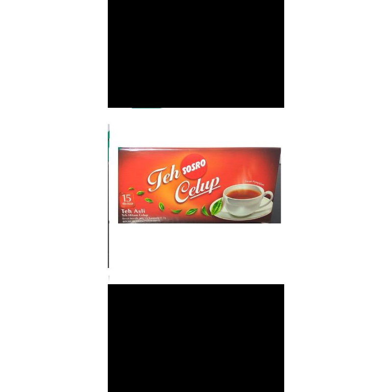 

Teh Celup Sosro isi 25 Pcs