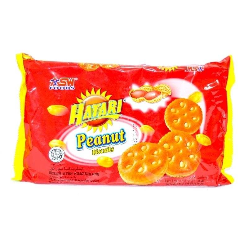 

HATARI JAM BISCUIT PEANUT PCK 250/225g