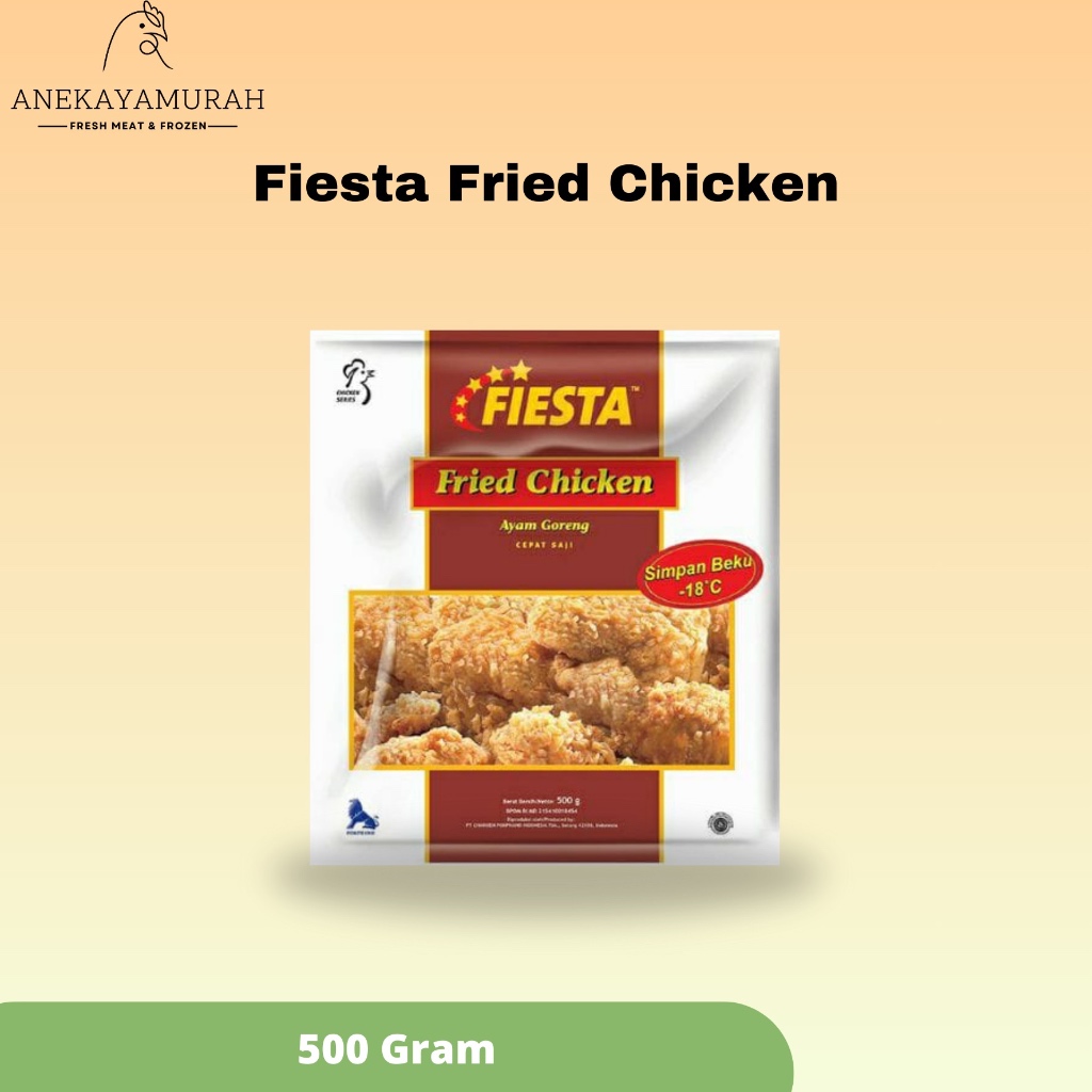 

Fiesta Fried Chicken / Ayam Goreng Tepung 500gr