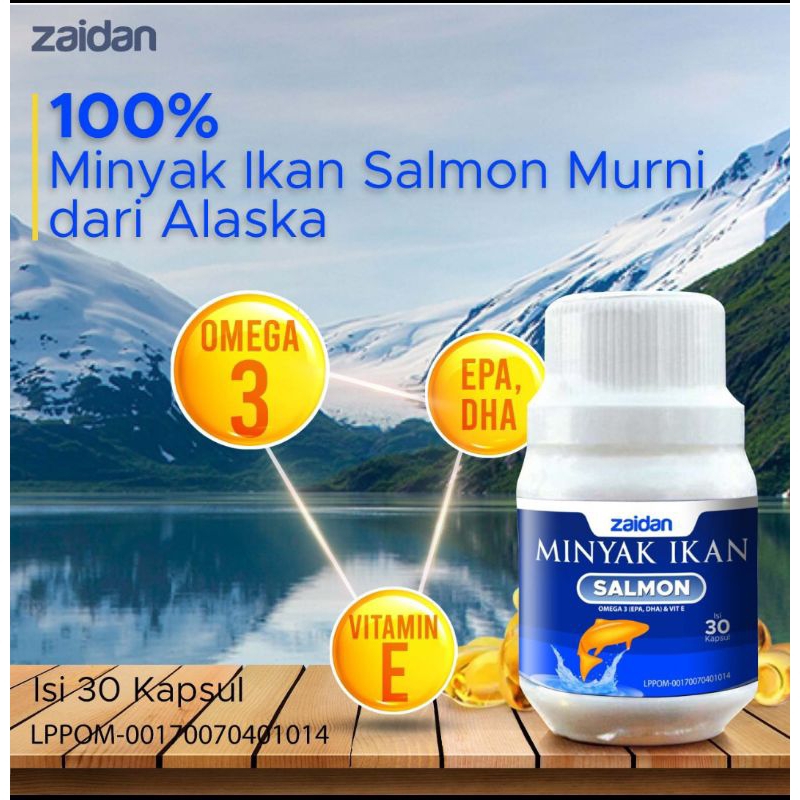 Minyak Ikan Salmon Zaidan