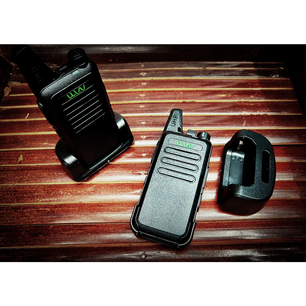 HT tactical double full set HT Security satpam tni polri Walkie talkie army wln wlan UHF untuk outdo