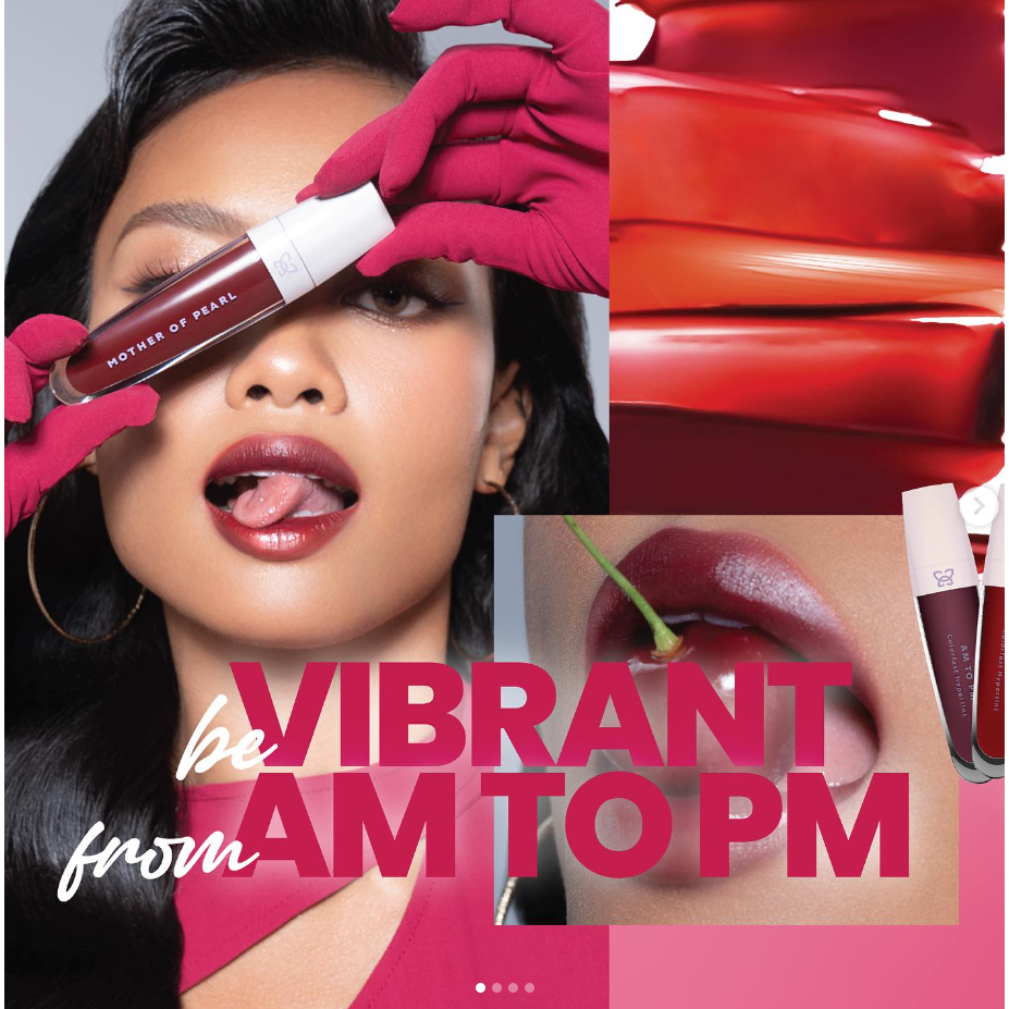 Mother of Pearl AM to PM Colorfast Hypertint | My Lips But Prettier Silk Tint | Liptint Tasya Farasy