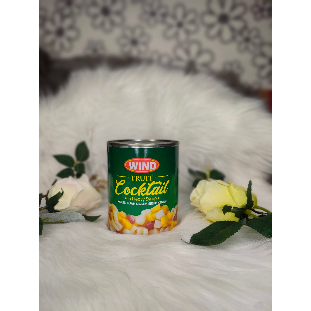 

WIND FRUIT COCKTAIL 850 GRAM/KOKTIL BUAH/BUAH KALENG FRUIT COCKTAIL MURAH/KOKTAIL