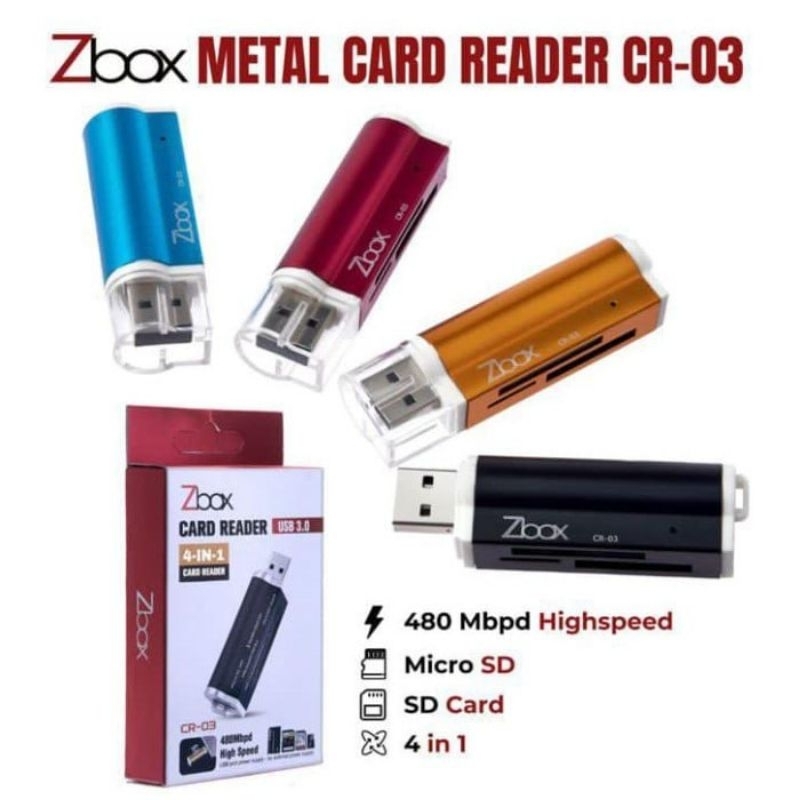 OTG CARD READER ZBOX CR02 | OTG ZBOX