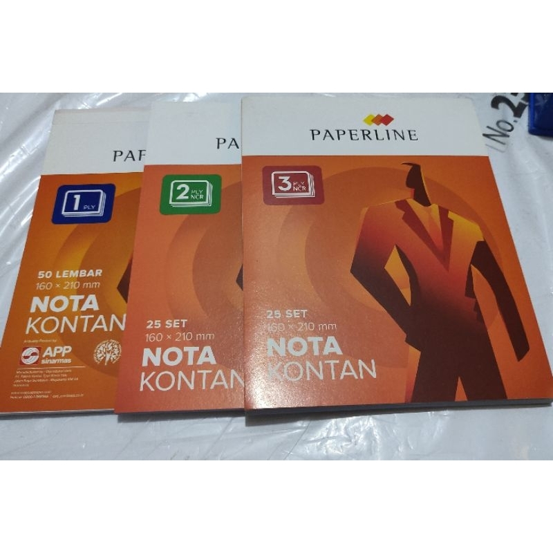 

Nota paperline besar
