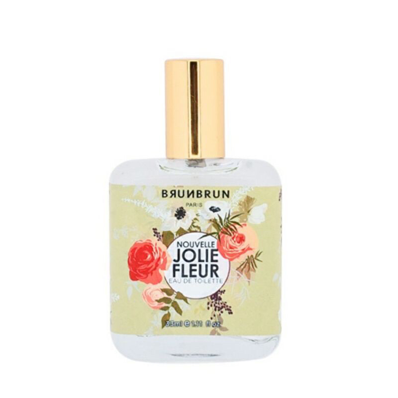 Brunbrun Paris Parfum Nouvelle Jolie Fleur 33ml Parfum Wanita Klasik