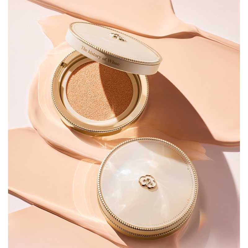 Luxury golden cushion special set refill the history of whoo