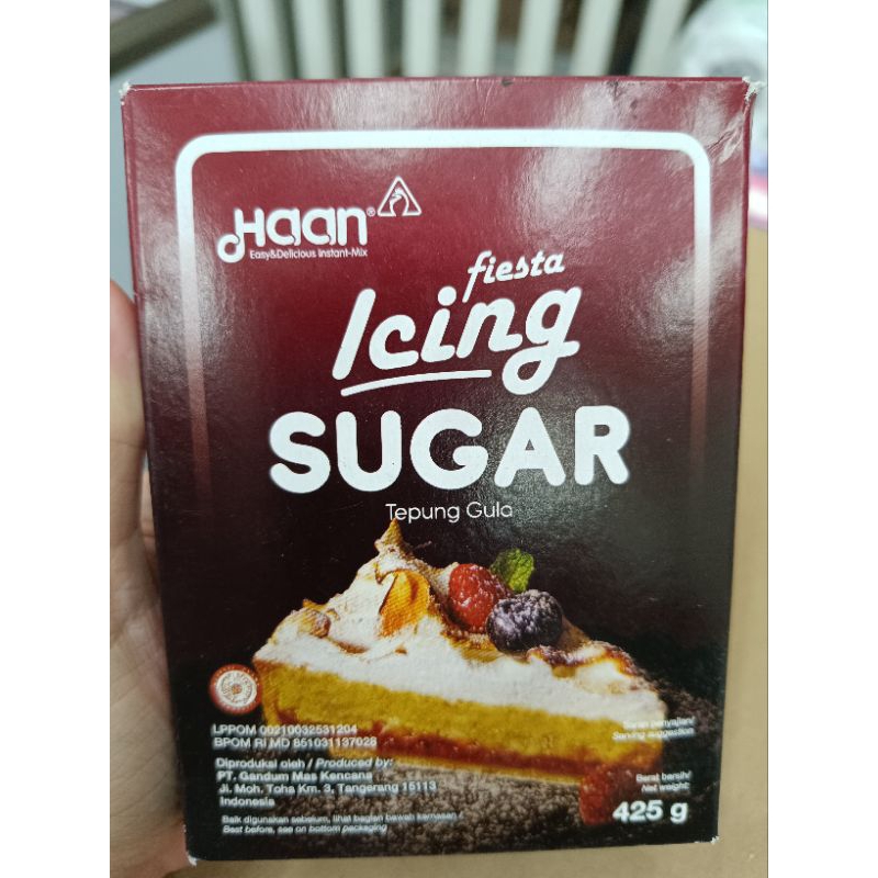 

HAAN FIESTA ICING SUGAR 425g