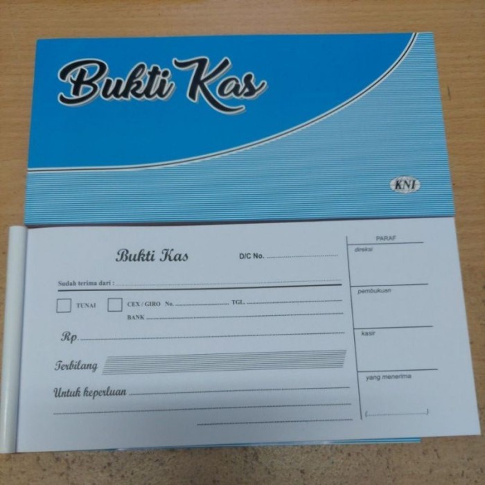

buku bukti kas prima