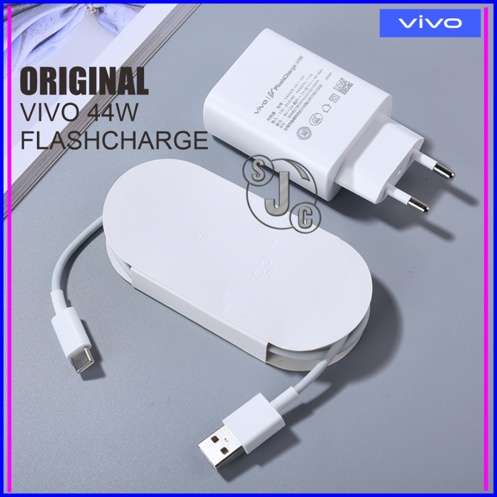 charger asli original cabutan copotan bawaan HP ori vivo v23e v23 5g vivo x70 pro y35 v25e v25 5g 44