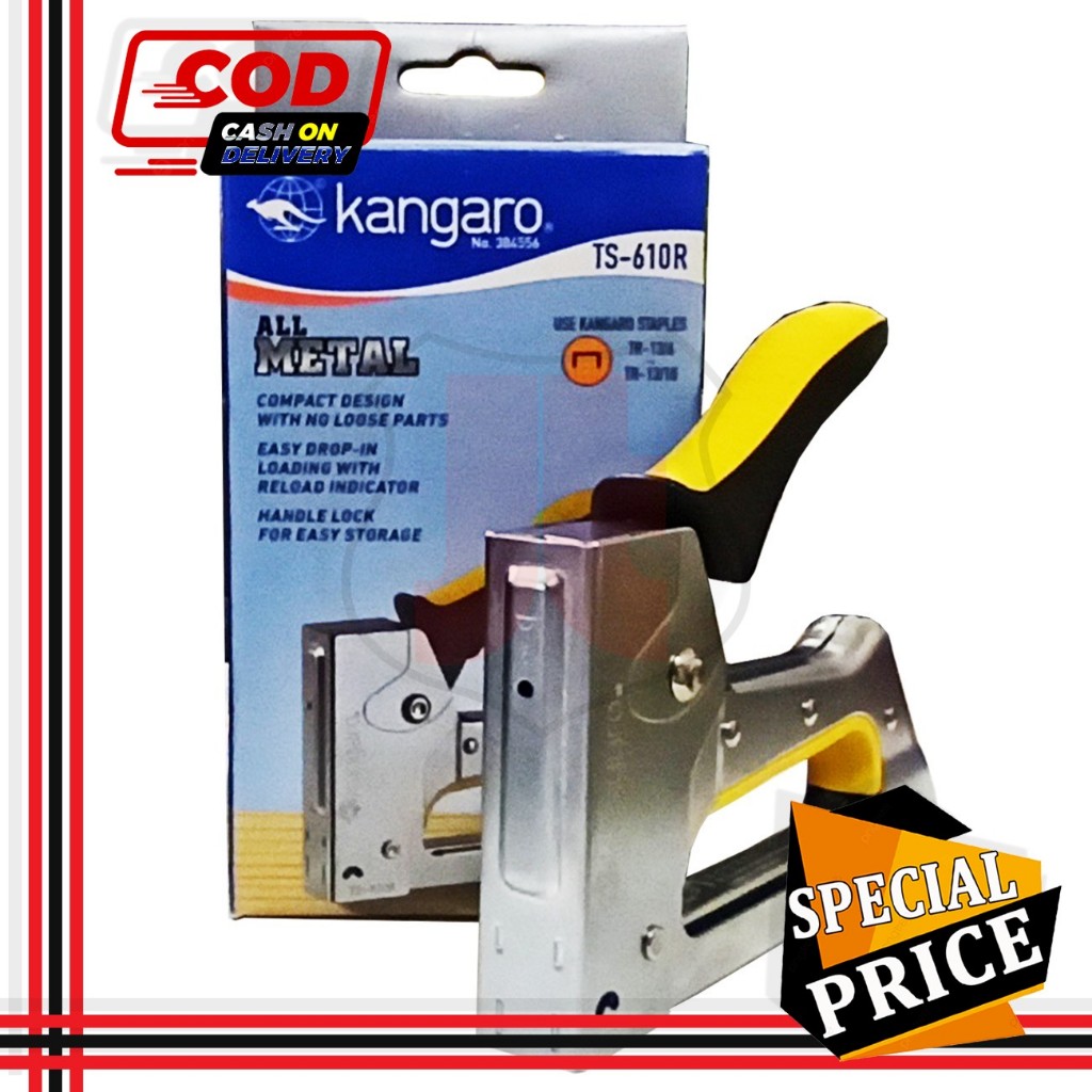 

Kangaro Stapler / Gun Tacker Ts610R Murah Berkualitas