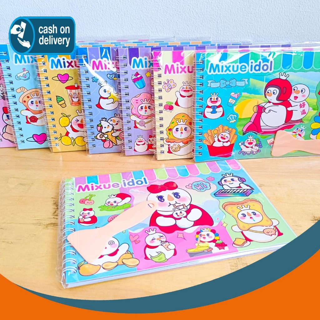 

STICKER BUKU SPIRAL MIXUE IDOL DW-08-02 DAPAT SPATULA KADO ANAK LUCU KREATIVITAS SOUVENIR SUVENIR MURAH TERMURAH COD