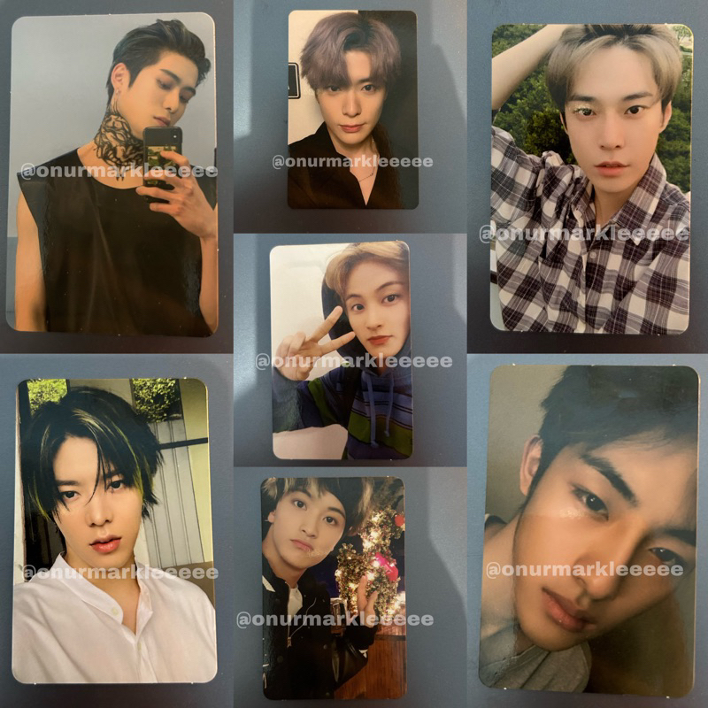 WTS NCT PHOTOCARD (jaehyun, doyoung, mark, yuta, winwin)