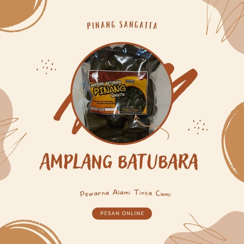 

AMPLANG BATUBARA 'PINANG SANGATTA' 100GRAM