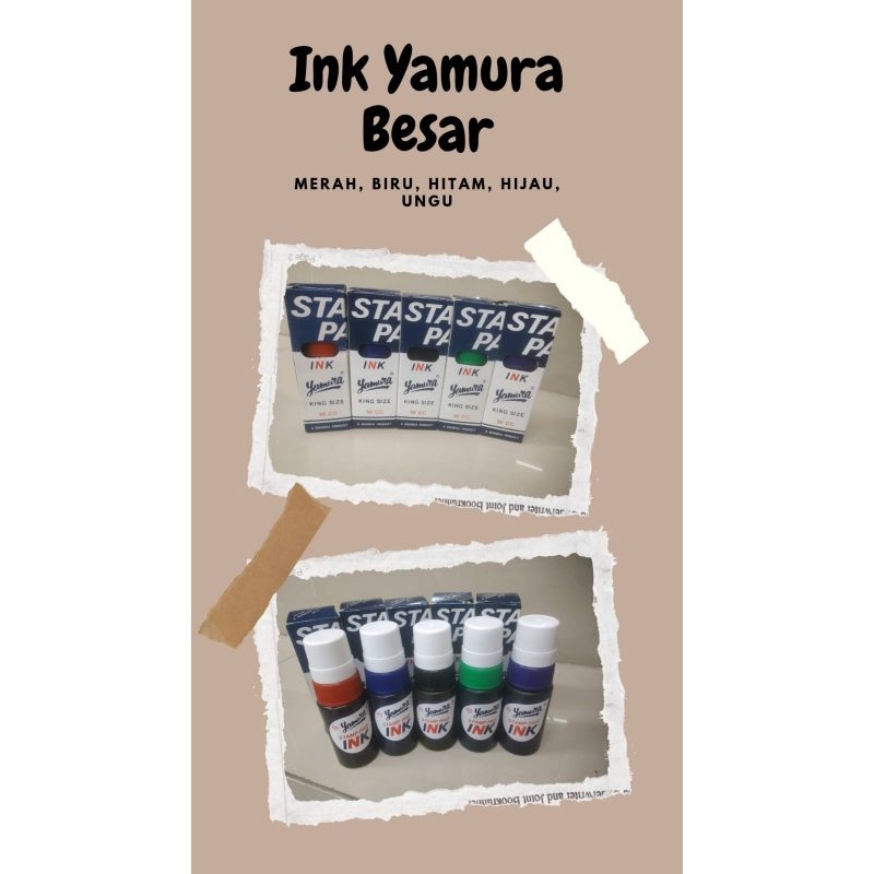 

Tinta Stempel Yakura King Size 50cc