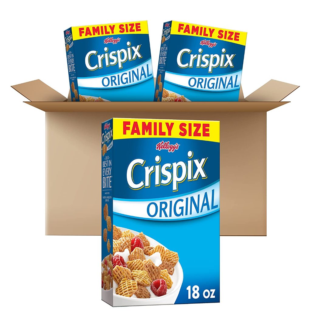 

Kellogg's Crispix Cold Breakfast Cereal