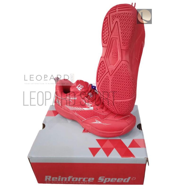 Sepatu Badminton RS SUPER SERIES 638 Merah / RS Super Series