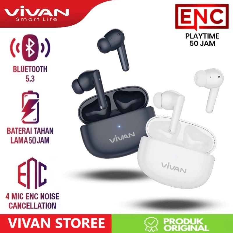 Vivan Liberty T220 Plus Headset Bluetooth Vivan