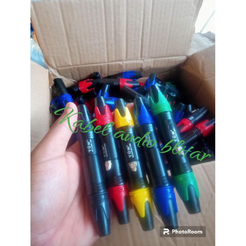 Jack CANON XLR TUM sepasang