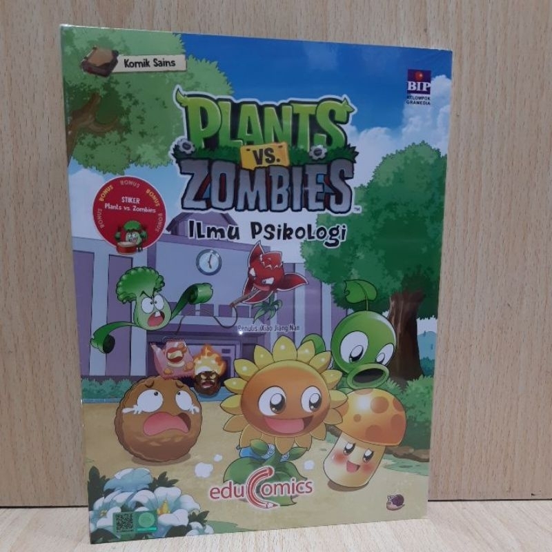 komik Sains. Plants vs Zombies.Ilmu Psikologi.