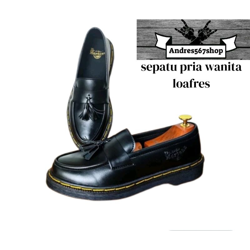 sepatu dokmart dr.martens loafers pria wanita dr.martens dokmart Slip. On casual free box