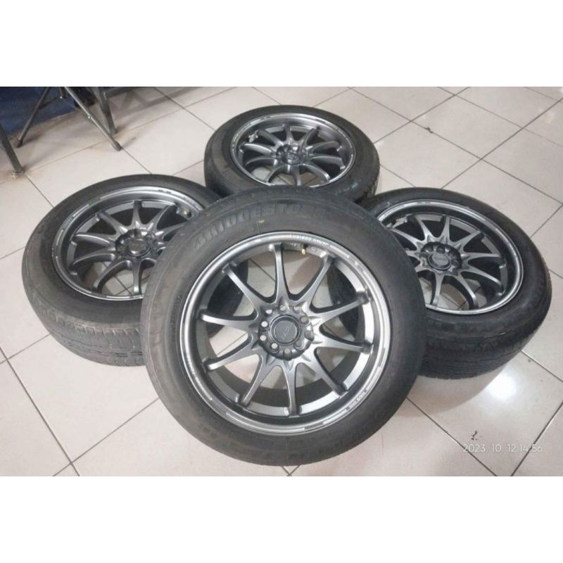 VELG SECOND RING 17 + BAN BEKAS