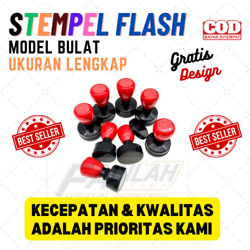 

Stempel Model Bulat Lengkap / Bisa Custom / free design