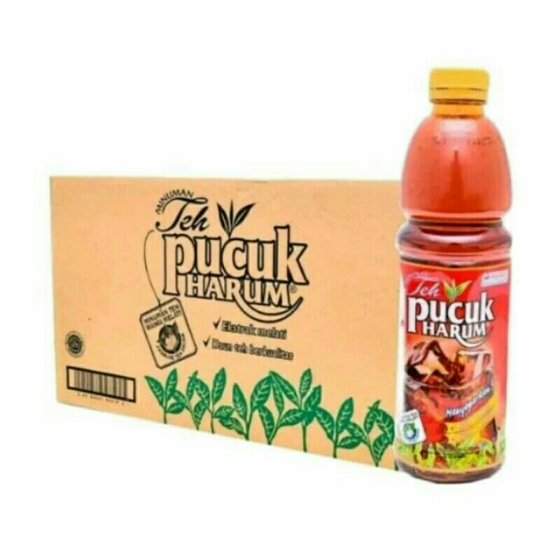 

PUCUK MINUMAN TEH BOTOL 350ml 1DUS ISI 24 BTL- PUCUK MANIS BIASA & PUCUK LESS SUGAR(MANIS SEDIKIT)