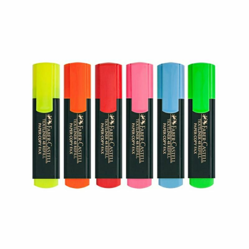 

faber-castell highlighter penanda warna berkualitas stabilo