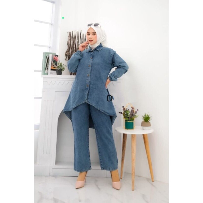 SETELAN JEANS WANITA TERBARU 2023