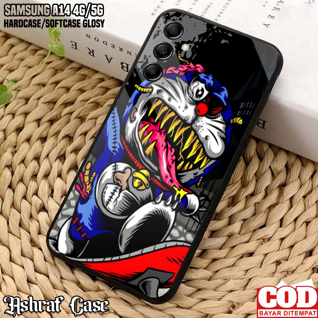 Case Samsung A14 4G 5G - Casing Hp Samsung A14 4G 5G ( MASK) Silikon Hp Samsung A14 - Kondom hp - Ke