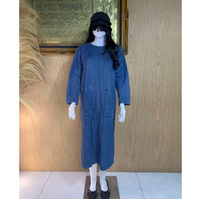 DRESS DENIM CAKEP LD 114 / PB 115