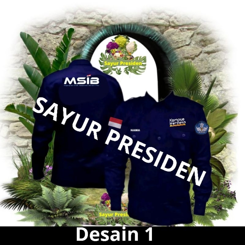 kemeja MSIB seragam MSIB baju MSIB pdh MSIB pdl MSIB baju dinas MSIB seragam dinas MSIB kemeja magan