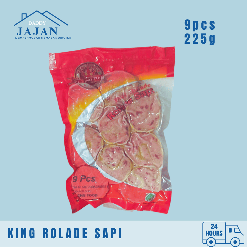 

King Rolade Rasa Sapi 9pcs