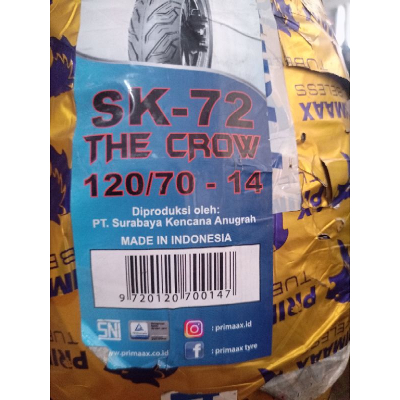 PRIMAX SK 72 120/70-14