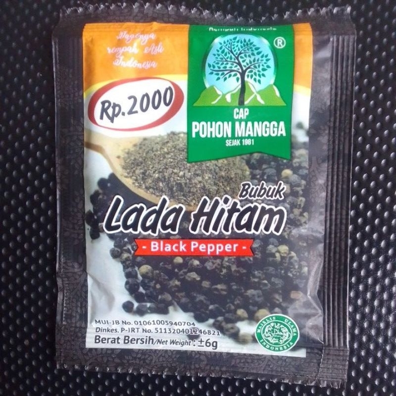 

Bubuk Lada Hitam Cap Pohon Mangga