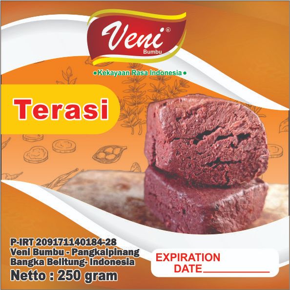 

Terasi Bangka Berat 250 Gram